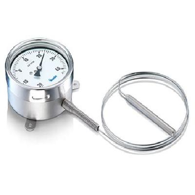 Baumer Temperature Gauge 4" Dial Bottom Connection